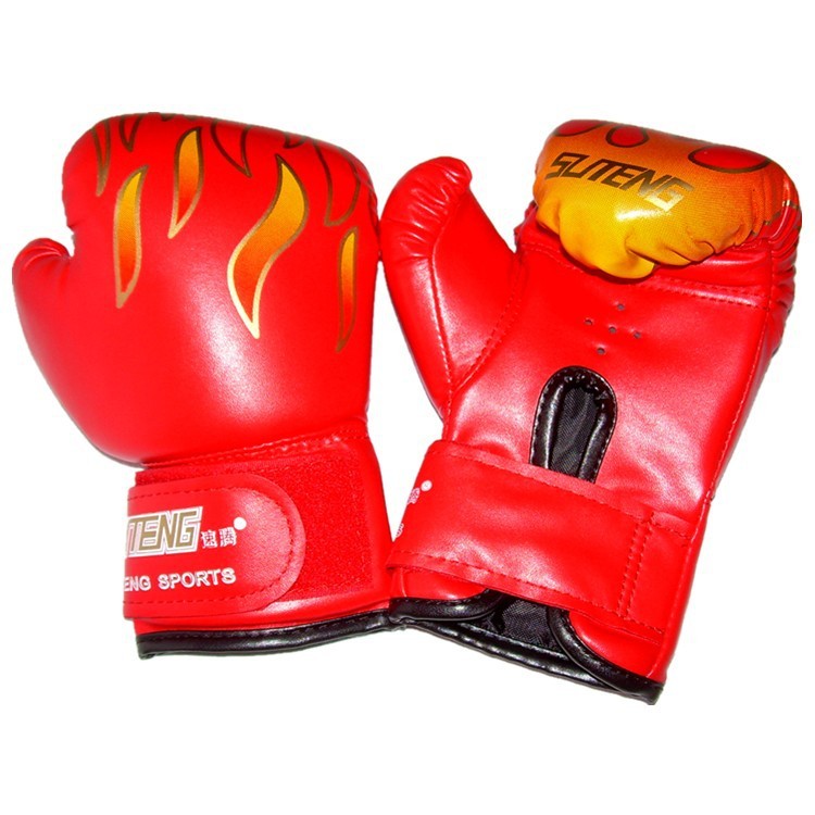 Flame Children's Boxing Sponge Gloves