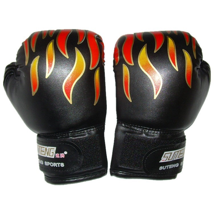 Flame Children's Boxing Sponge Gloves