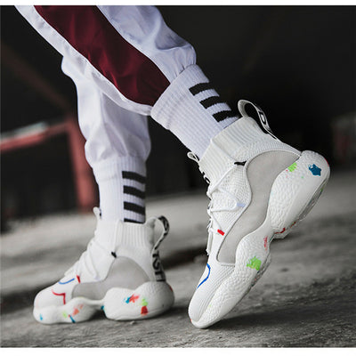 Camouflage socks shoes