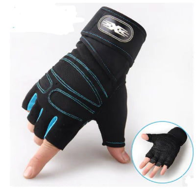 Men's Tactical Half-Finger Weightlifting Gloves