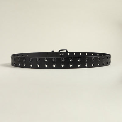 Hip Hop Trend Metal Cutout Punk Belts