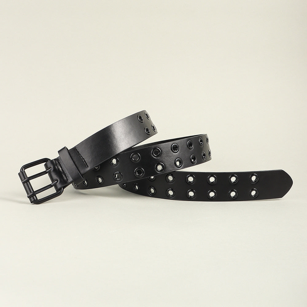 Hip Hop Trend Metal Cutout Punk Belts