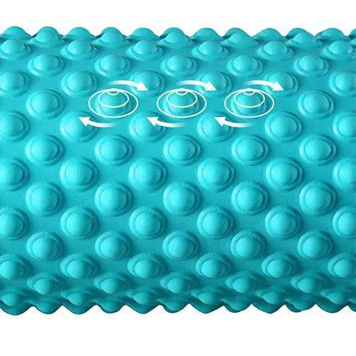 Foam Roller and Yoga Column Set