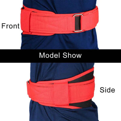 Nylon Weightlifting Belt for Fitness and Support