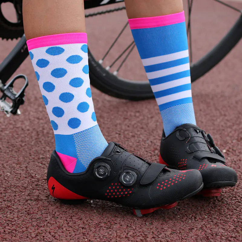 Breathable Cycling and Running Mid-Calf Socks