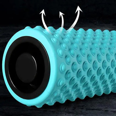 Foam Roller and Yoga Column Set