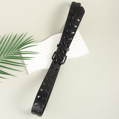 Hip Hop Trend Metal Cutout Punk Belts