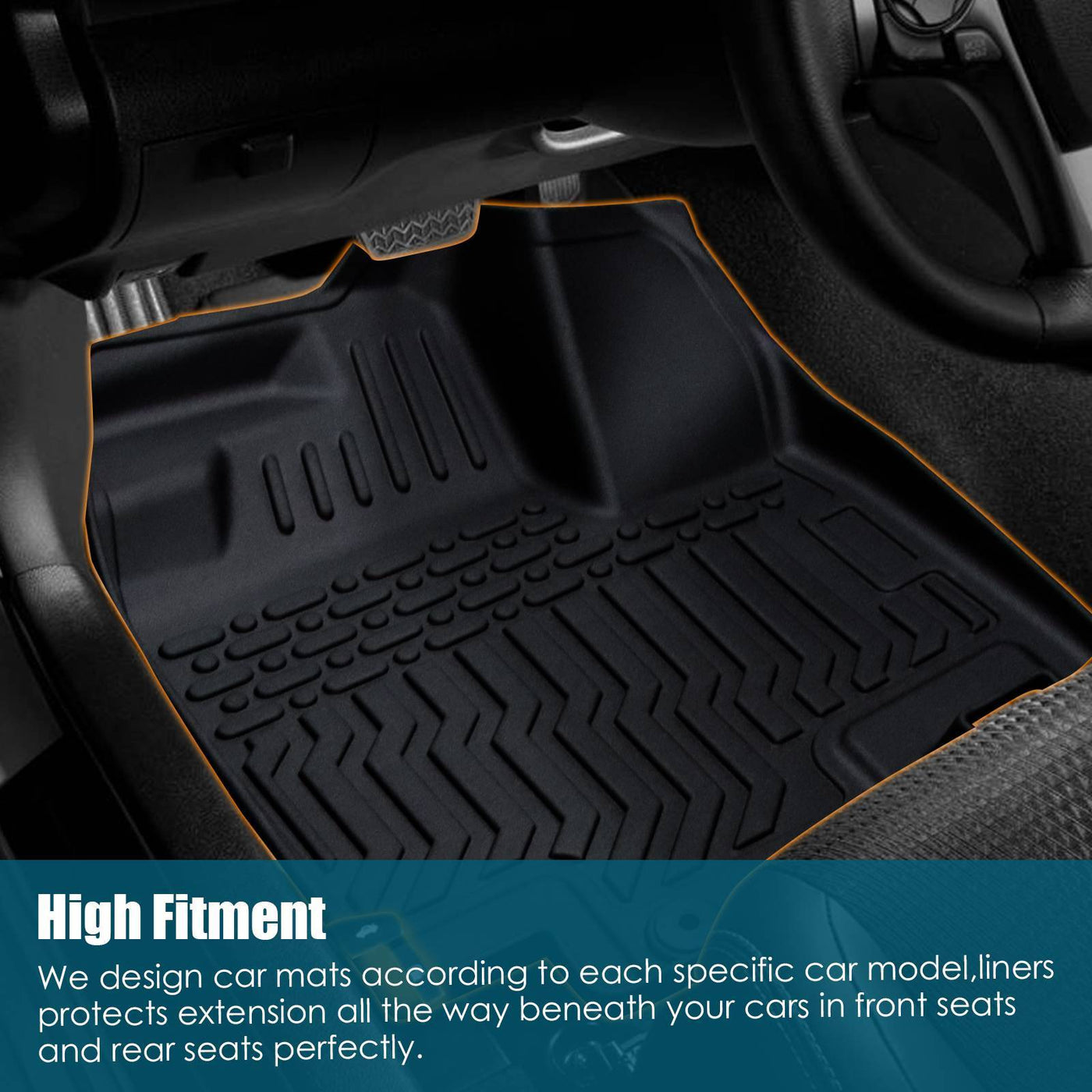 All-Weather TPE Rubber Car Mats