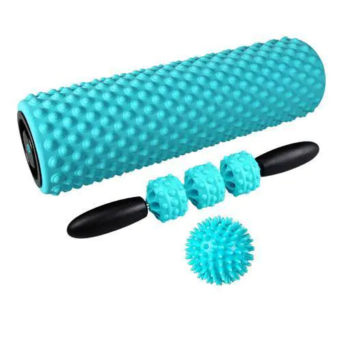 Foam Roller and Yoga Column Set